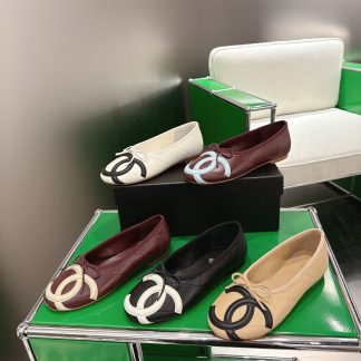 CHANEL C Ballet Flats