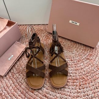 P320 G0286 Miu Miu Sandals Miu Mi 2026 Zp Miu 4
