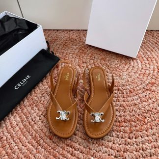 G039 Celine CAGE SandalsCELINE CAGE Sandals TRIOMPHE