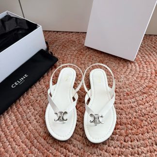 G039 Celine CAGE SandalsCELINE CAGE Sandals TRIOMPHE