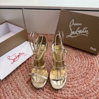 G277Christian Louboutin Sandals R MyTheresa metallic