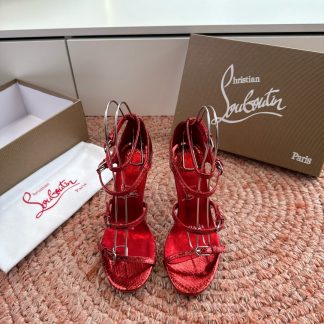 G277Christian Louboutin Sandals R MyTheresa metallic