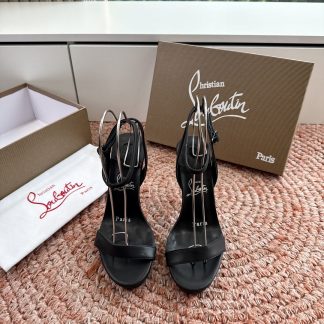 G277Christian Louboutin Sandals R MyTheresa metallic