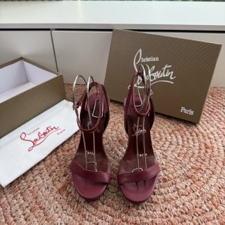 G277Christian Louboutin Sandals R MyTheresa metallic