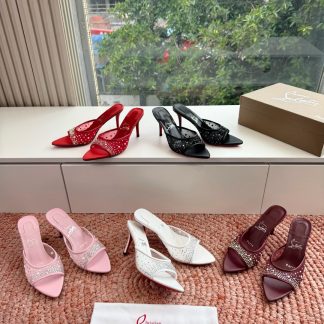 G277Christian Louboutin Me Dolly 85mm R MyTheresa metallic