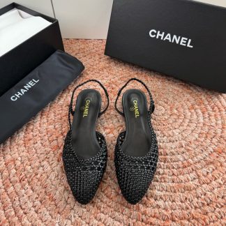 Chanel Slingback Sandals