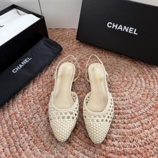 Chanel Slingback Sandals