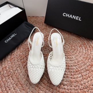 Chanel Slingback Sandals