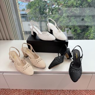 Chanel Slingback Sandals