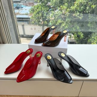G013 Saint Laurent LeeYSL Rose HeelsSandalsSlides SLP Heels ysl SandalsSlides
