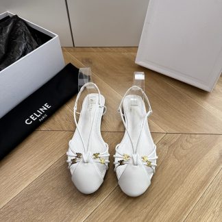 G339 Celine CAGE SandalsCELINE CAGE Sandals TRIOMPHE