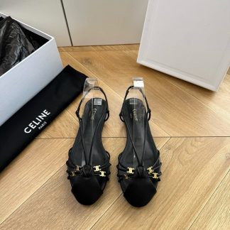 G339 Celine CAGE SandalsCELINE CAGE Sandals TRIOMPHE