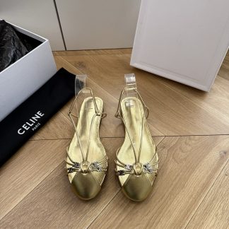 G339 Celine CAGE SandalsCELINE CAGE Sandals TRIOMPHE