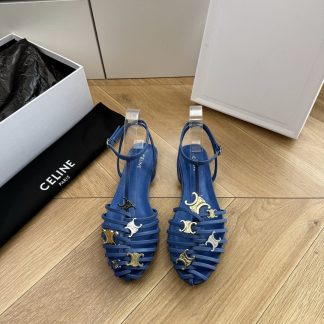G339 Celine CAGE SandalsCELINE CAGE Sandals TRIOMPHE