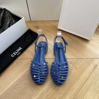 G339 Celine CAGE SandalsCELINE CAGE Sandals TRIOMPHE