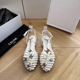 G339 Celine CAGE SandalsCELINE CAGE Sandals TRIOMPHE