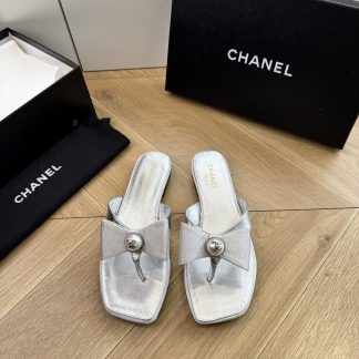 Chanel Slingback Sandals
