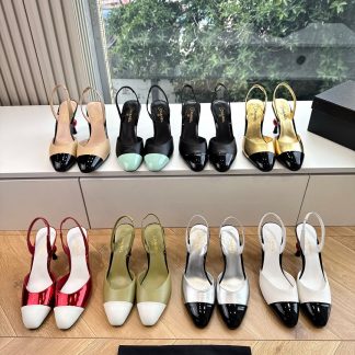 Chanel Slingback Sandals