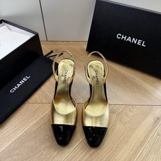 Chanel Slingback Sandals
