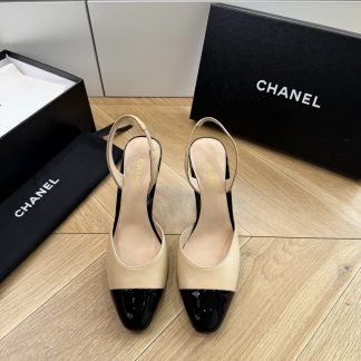 Chanel Slingback Sandals