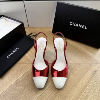 Chanel Slingback Sandals