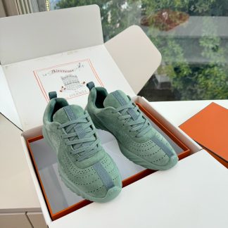 Chanel G588 Hermes H Neon Sneakers Sneakers Chaine d'Ancre