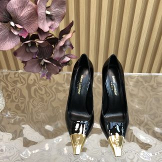 Saint Laurent Lee Flats YSL Heels Rose Heels SLP Heels