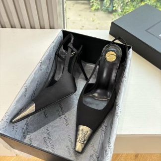 Saint Laurent Lee Sandals YSL Heels Rose Heels 9cm