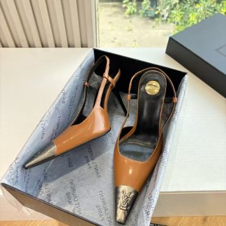 Saint Laurent Lee Sandals YSL Heels Rose Heels 9cm