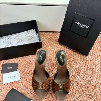 Saint Laurent LeeYSL Rose Heels SLP Heels ysl SandalsSlides