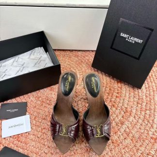 Saint Laurent LeeYSL Rose Heels SLP Heels ysl SandalsSlides
