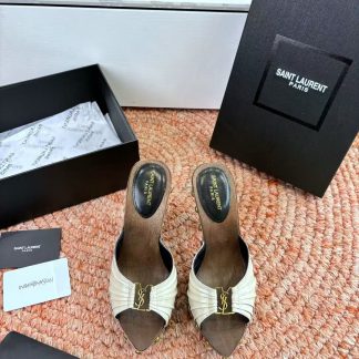 Saint Laurent LeeYSL Rose Heels SLP Heels ysl SandalsSlides