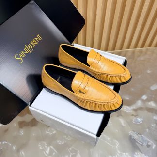 Saint Laurent Saint Lauren 2026 YSL logo Loafers 380 logo