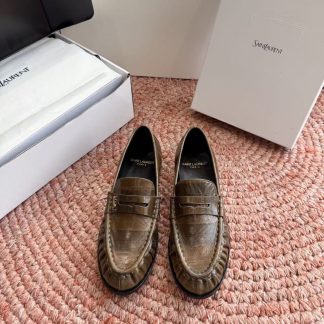 Saint Laurent 30Saint Lauren YSL 2026 YSL Loafers logoLoafers logo YSL