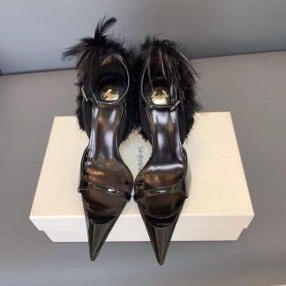 Saint Laurent FlatsSandals HeelsYSL Heels Rose Heels SLP Heels ysl