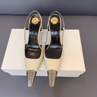 Saint Laurent Lee Sandals YSL Heels Rose Heels 9cm