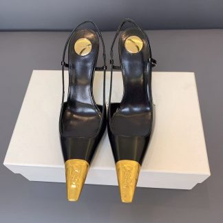 Saint Laurent Lee Sandals YSL Heels Rose Heels 9cm