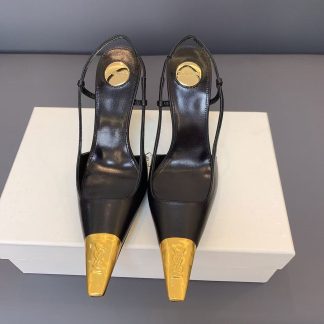 Saint Laurent Lee Sandals YSL Heels Rose Heels 9cm