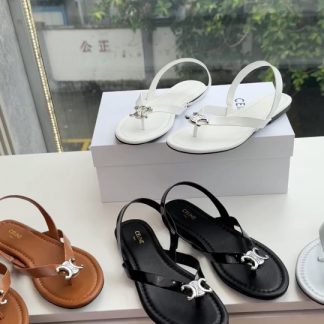 G039 Celine CAGE SandalsCELINE CAGE Sandals TRIOMPHE