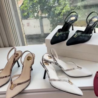G288 Saint Laurent LeeYSL Rose HeelsSandalsSlides SLP Heels ysl SandalsSlides