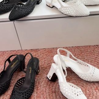 Chanel Slingback Sandals
