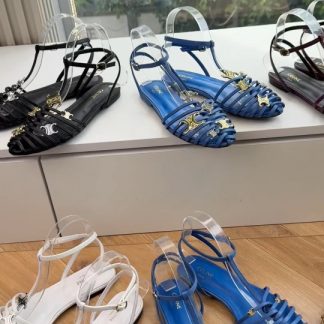 G339 Celine CAGE SandalsCELINE CAGE Sandals TRIOMPHE