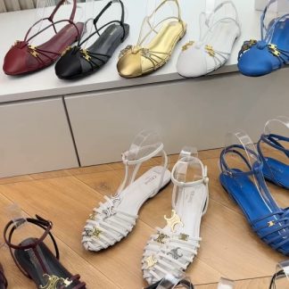 G339 Celine CAGE SandalsCELINE CAGE Sandals TRIOMPHE